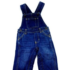 Old Navy Overalls Size 6/12m Baby Boys Girls Unisex Denim Pants Blue Children